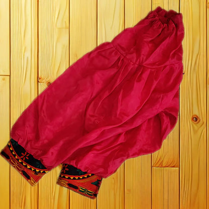 ✨ Luxurious Afghan Velvet Dress for Girls (6-7 Years) ✨