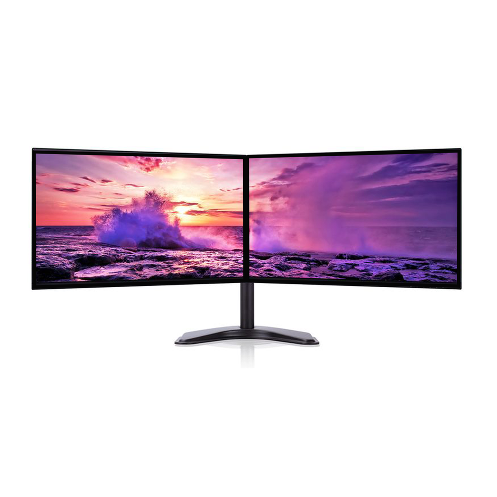 Dual Monitor 2 x 22" Dual Screen Home Office Dual monitor Bundle with Stand.