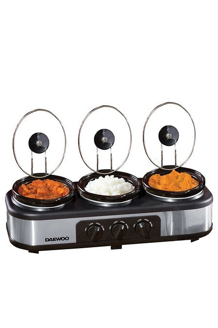 Daewoo Three Pot Slow Cooker