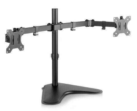 HD Dual Monitor Screen Setup Bundle 44" 2 x 22" New dual Stand HDMI DVI