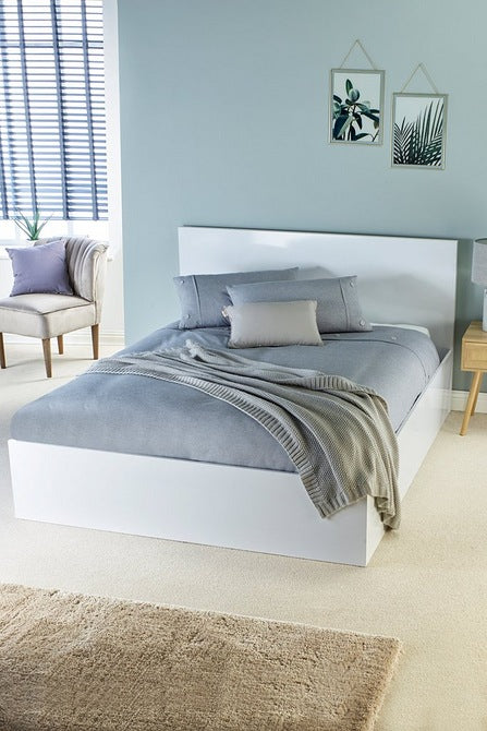 High Gloss Ottoman Bed