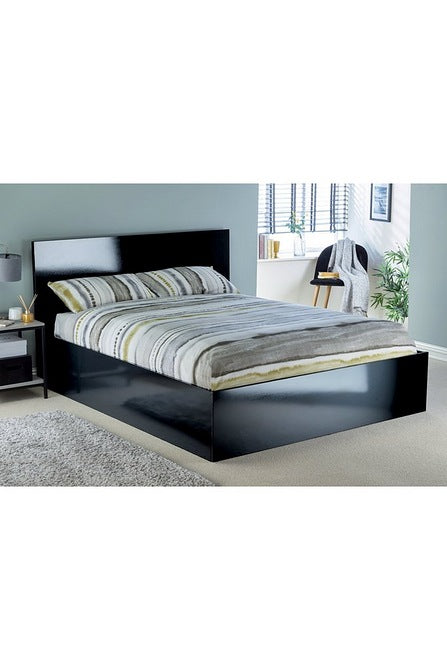 High Gloss Ottoman Bed