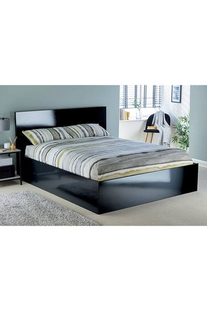 High Gloss Ottoman Bed