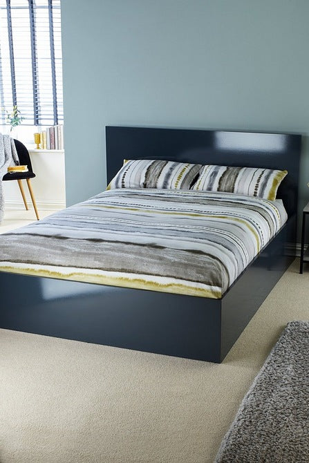 High Gloss Ottoman Bed