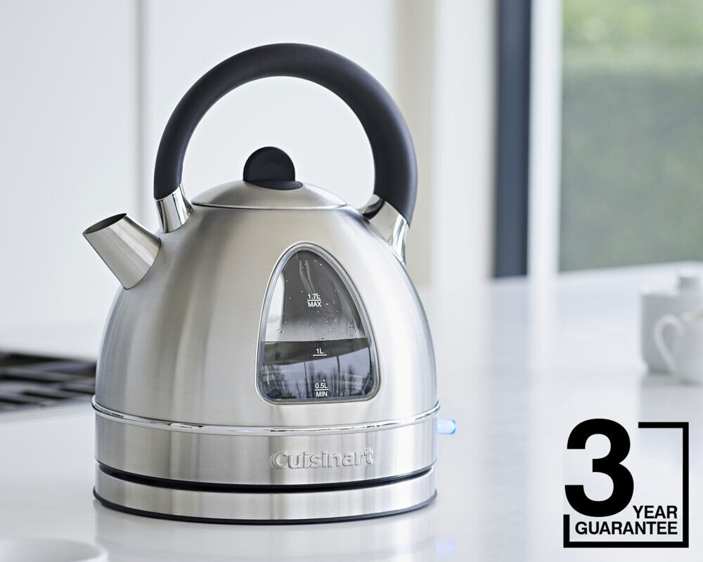 Cuisinart Signature Collection CTK17U Fırçalanmış Çelik 1.7L Geleneksel Su Isıtıcısı 
