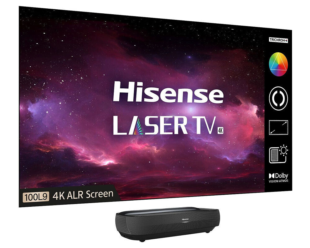 Hisense 100L9FTUK 100" L9 Triple Laser 4K UHD TV