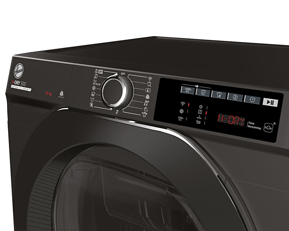 Hoover H-Dry 500 NDEH10A2TCBER 10KG A++ WiFi Isı Pompalı Grafit Çamaşır Kurutma Makinesi 