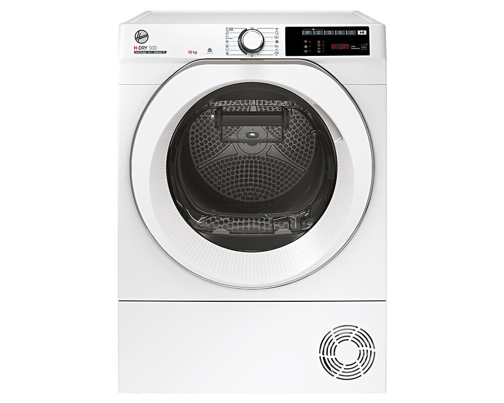 Hoover NDEH10A2TCE 10KG A++ WIFI & Bluetooth Heat Pump White Tumble Drye