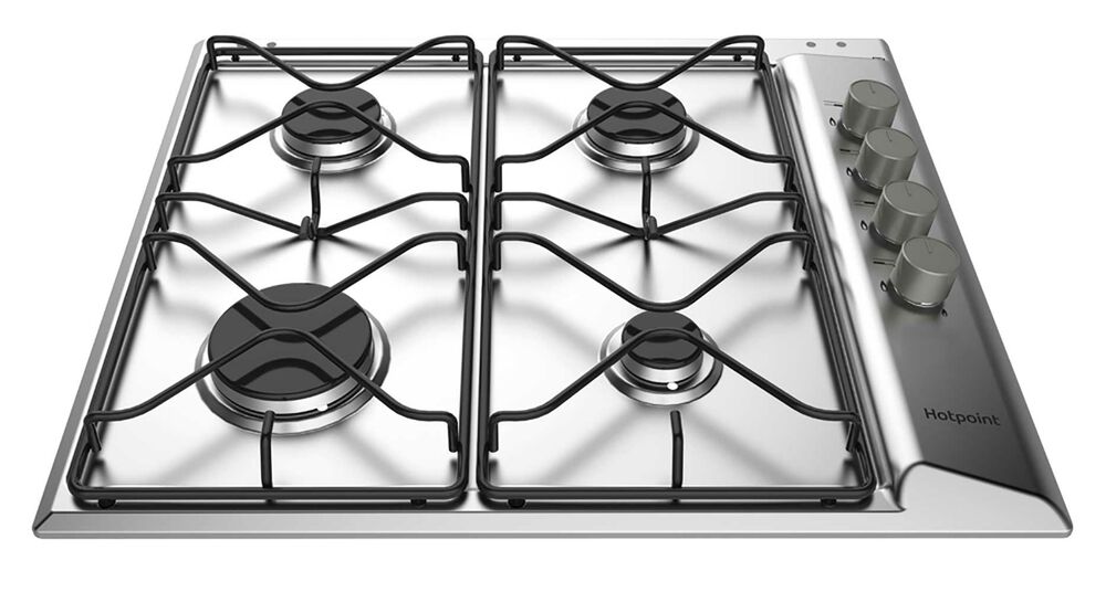 Hotpoint PAN642IXH Stainless Steel 60cm 4 Burner Gas Hob