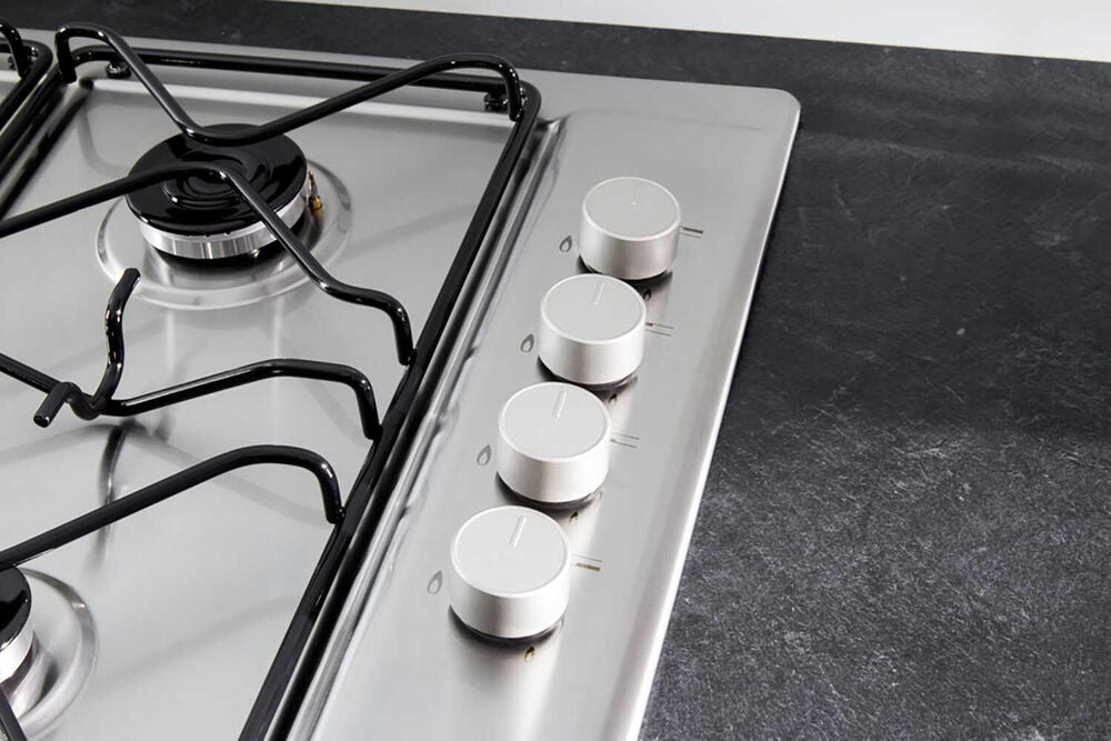 Hotpoint PAN642IXH Stainless Steel 60cm 4 Burner Gas Hob