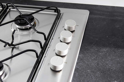 Hotpoint PAN642IXH Stainless Steel 60cm 4 Burner Gas Hob