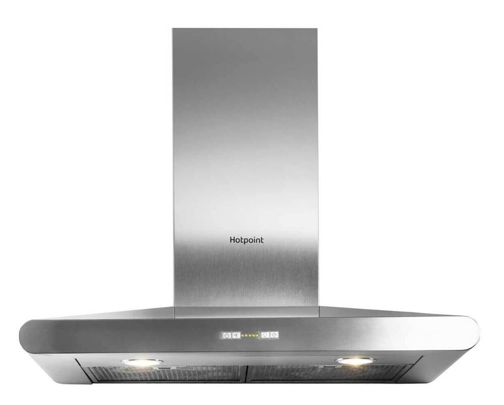 Hotpoint PHC77FLBIX Stainless Steel 70cm Chimney Hood