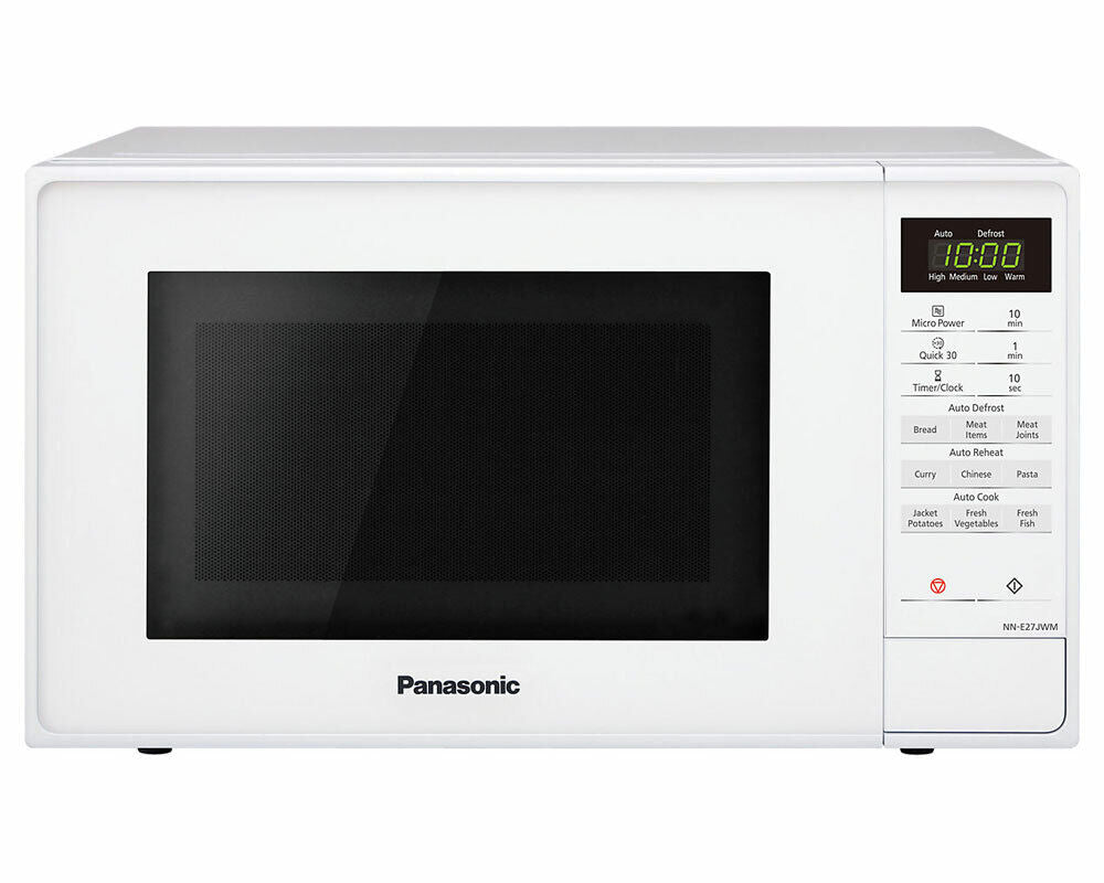 Panasonic NN-E27JWMBPQ White 20L Compact Microwave Oven