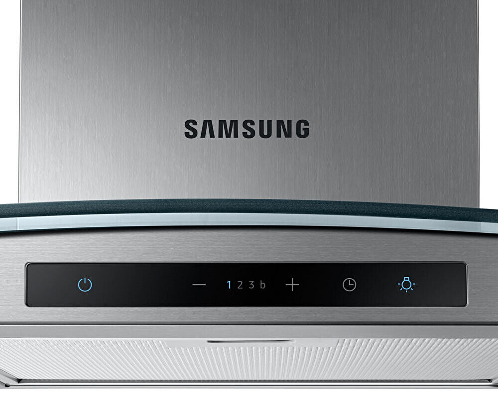 Samsung NK36M5070CS 90cm Chimney Hood with Curved Glass