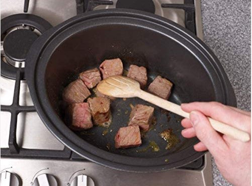 Morphy Richards Sear and Stew Slow Cooker 460016 Black and Rose Gold
