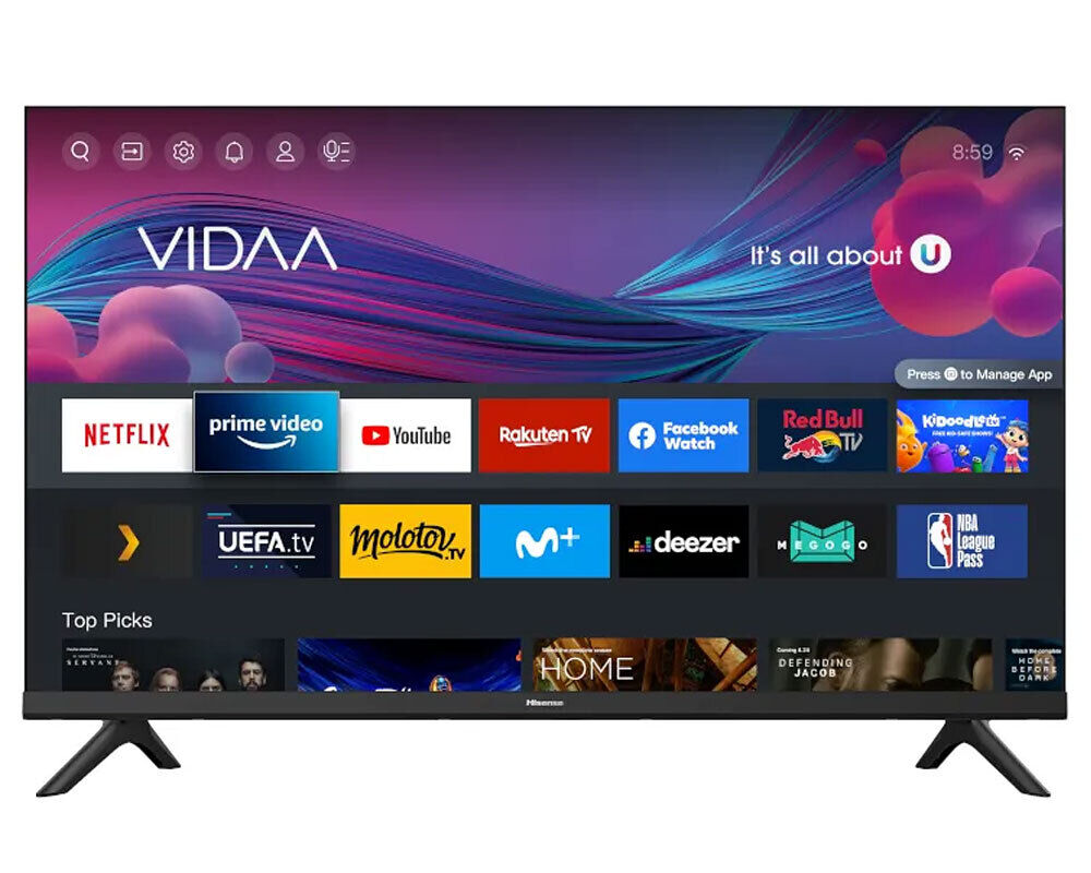 Hisense 32A4BGTUK 32" HD Ready LED Smart TV - Black